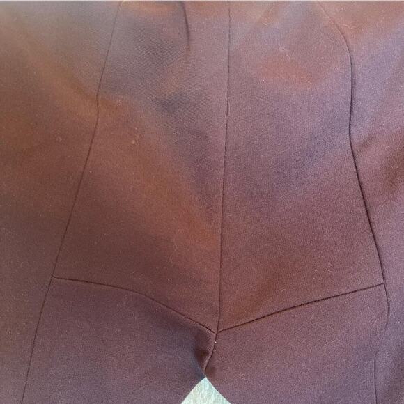 Akris Punto Leather Fitted Pants with Jersey Back 4 - Picture 8 of 11